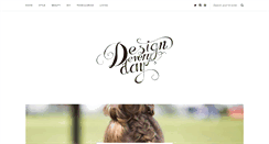 Desktop Screenshot of designeverydayblog.com